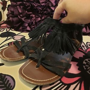 Minnetonka Fringe Sandal